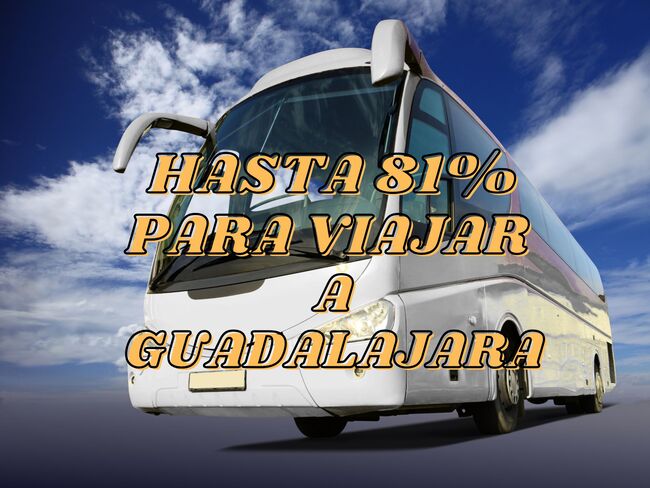 Descuentos León a Guadalajara en autobús